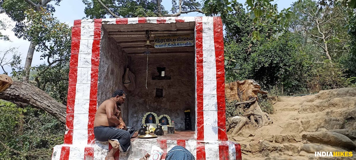 Rettai Lingam Temple-Sathuragiri Hill Trek-Indiahikes- treks in tamilnadu 