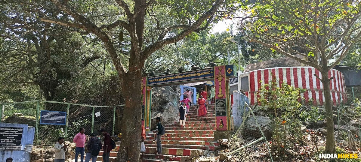 Sundara Mahalingam entrance-Sathuragiri Hill Trek-Indiahikes-Ajay Vignesh