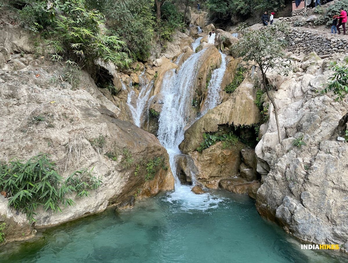 Neeragarh waterfalls, Treks near Dehradun, Indiahikes, The first waterfalls