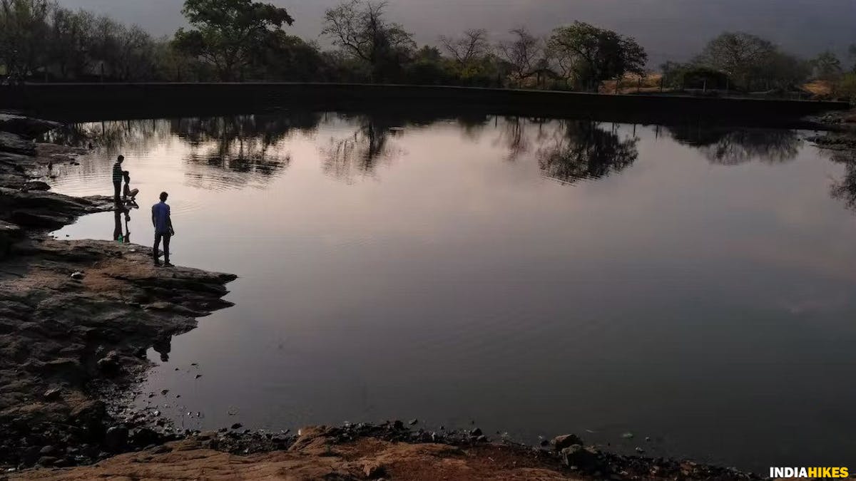 Udaysagar Reservoir, Rajmachi Fort trek, Rajmachi trek, Treks near Pune, western ghats treks, Sahyadri treks, treks in Maharashtra