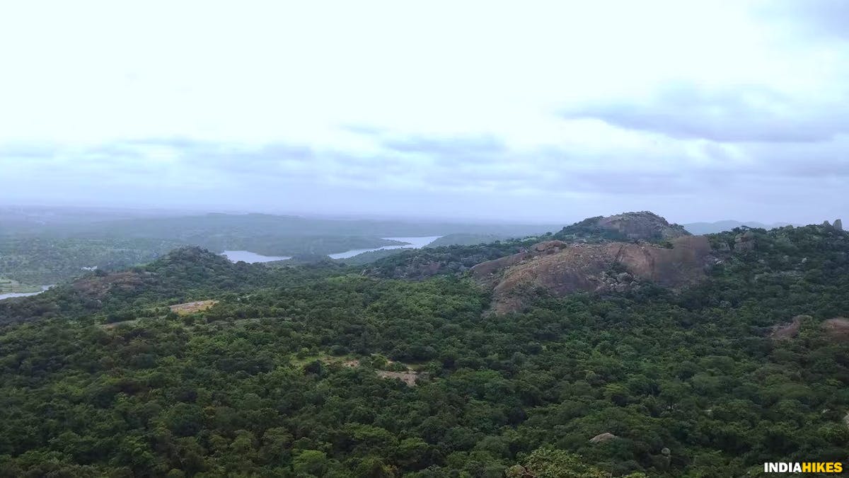 Savandurga Hills, Manchanabele ,Treks around Bangalore, Indiahikes, treks in karnataka.