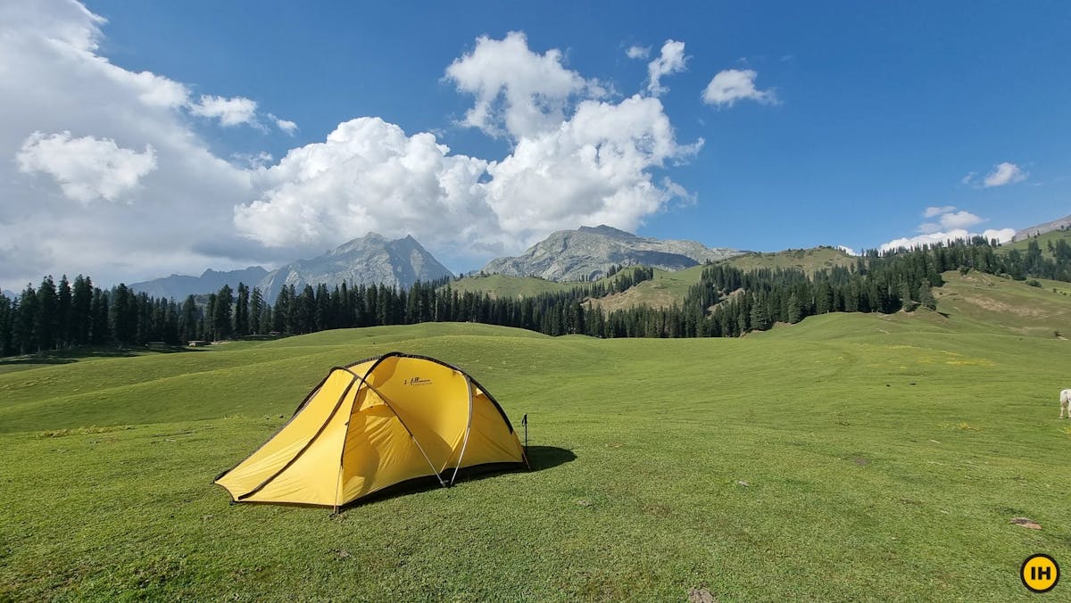 Campsite in wonderland - Nafran Valley Trek - Indiahikes - Dhaval Jajal