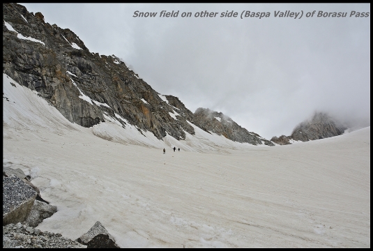 Snow Field on Other side