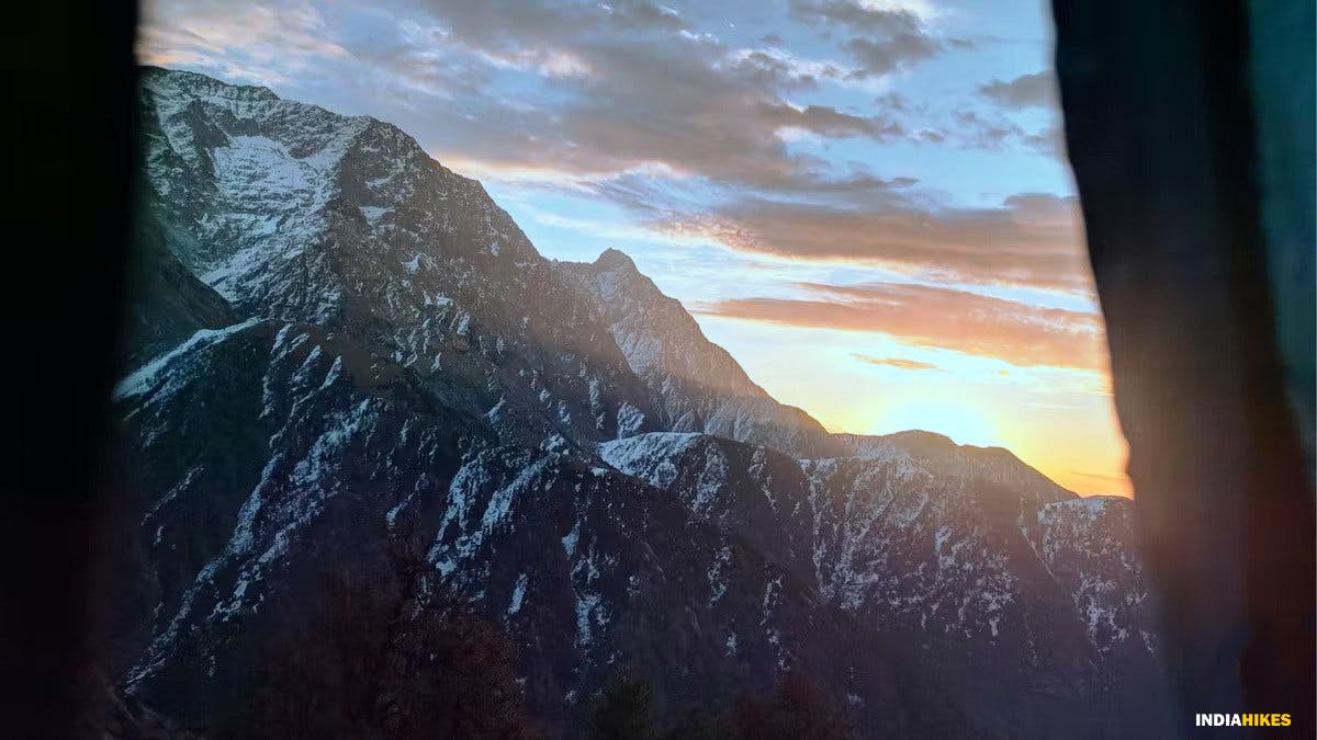  Sunrise view, Triund trek, Indiahikes, Treks in Himachal Pradesh, Himachal Treks