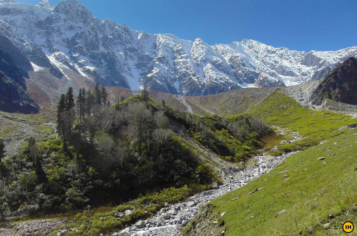 View of Hanuman Tibba on the way