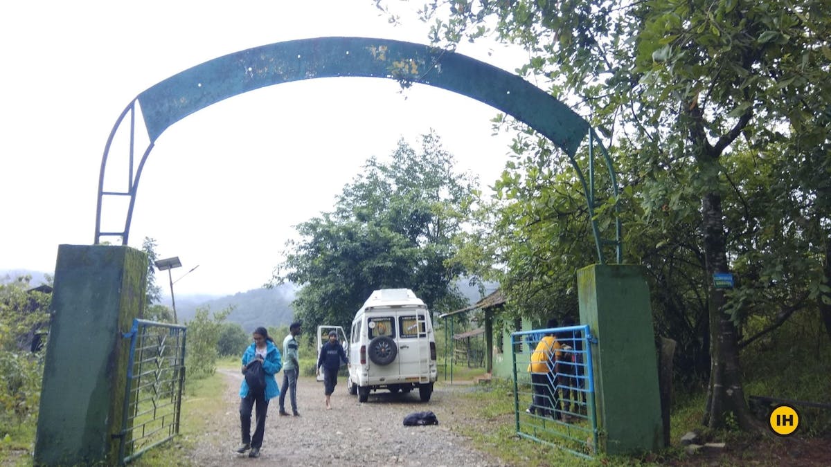 Kurinjal-Peak-Trek-Bhagavathi-Nature-Camp-Entrance-Indiahikes-Kudremukh