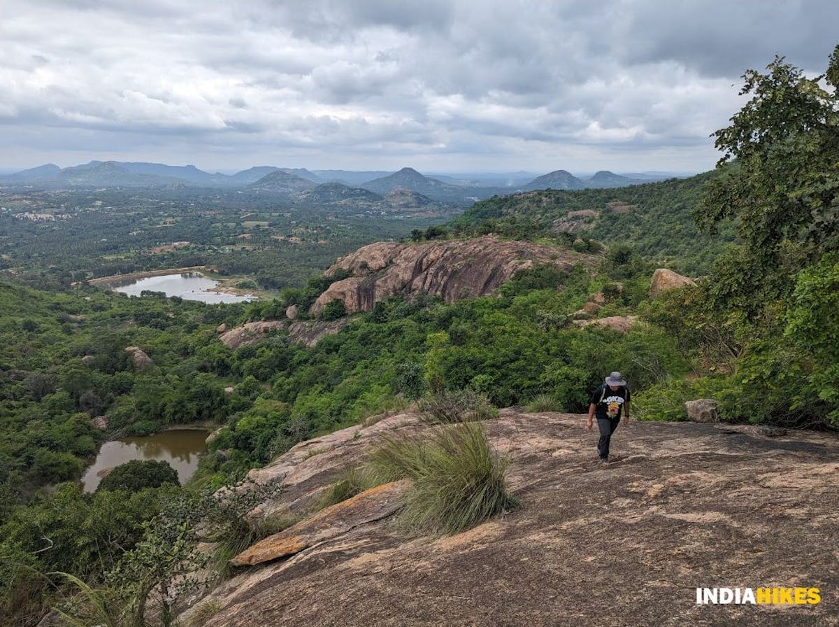 Bananthi Mari Betta, Kanakapura treks, Treks around Bangalore, First view point
