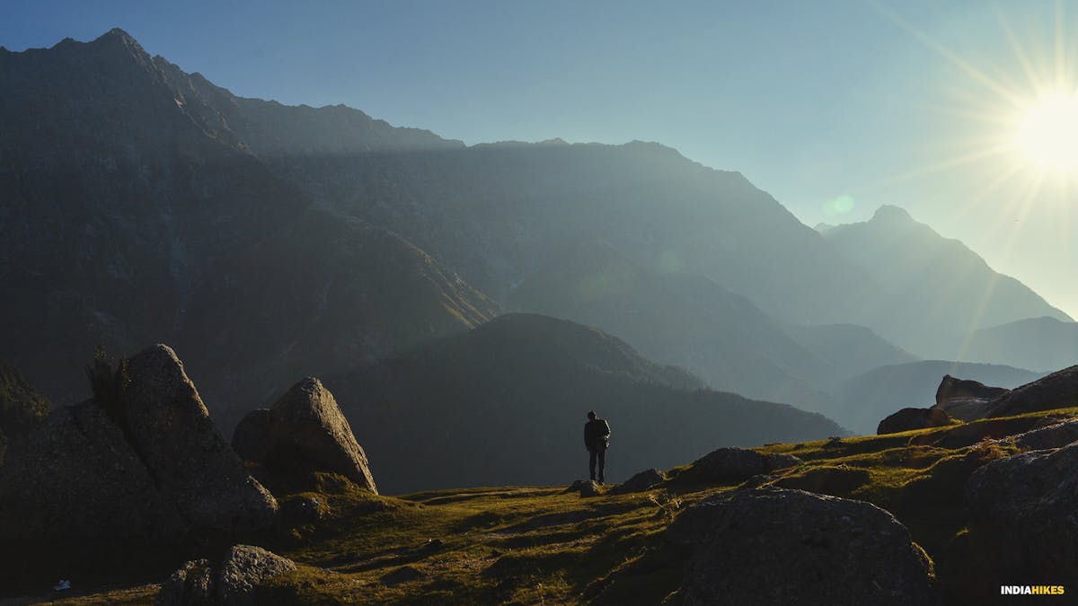 Sunrise view, Triund trek, Indiahikes, Treks in Himachal Pradesh, Himachal Treks