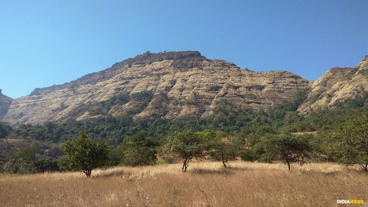 Treks in maharastra. peb fort trek. fort trek.