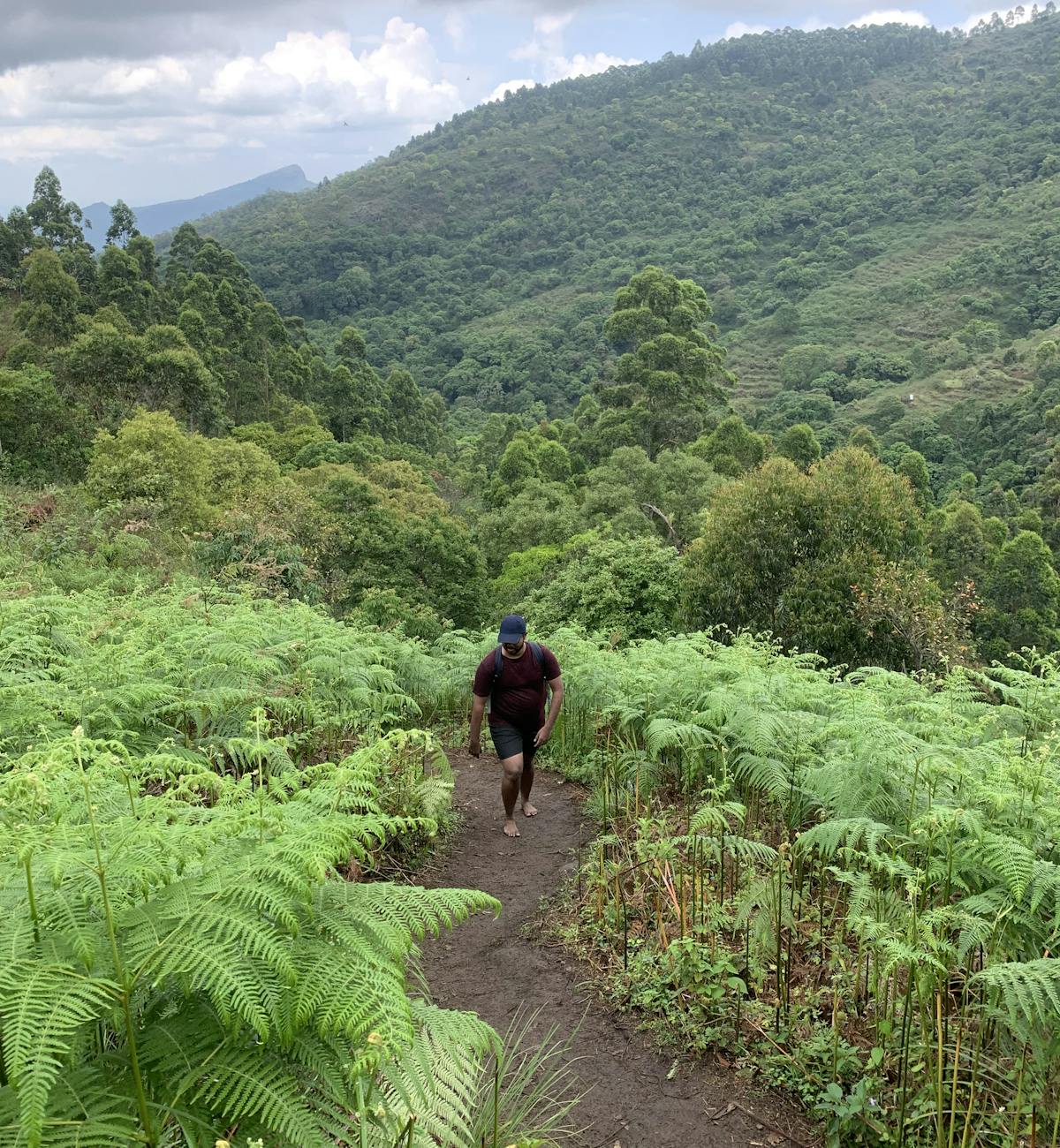 Steep ascent-Kookal Waterfalls Trek-Indiahikes-Ganesh Bhushnam