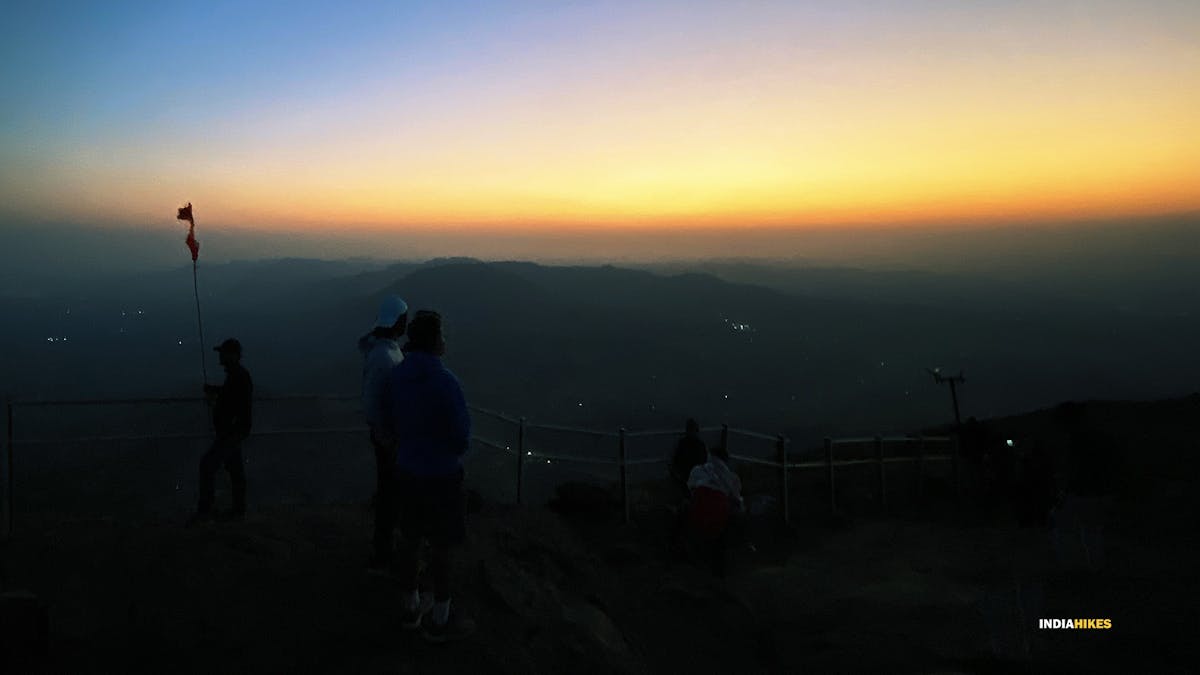 View from the railing area, Kalsubai Peak Trek, Indiahikes, Treks near Mumbai, highest peak in Maharashtra,treks near Pune, Famous treks in Maharashtra, Sahyadri treks 