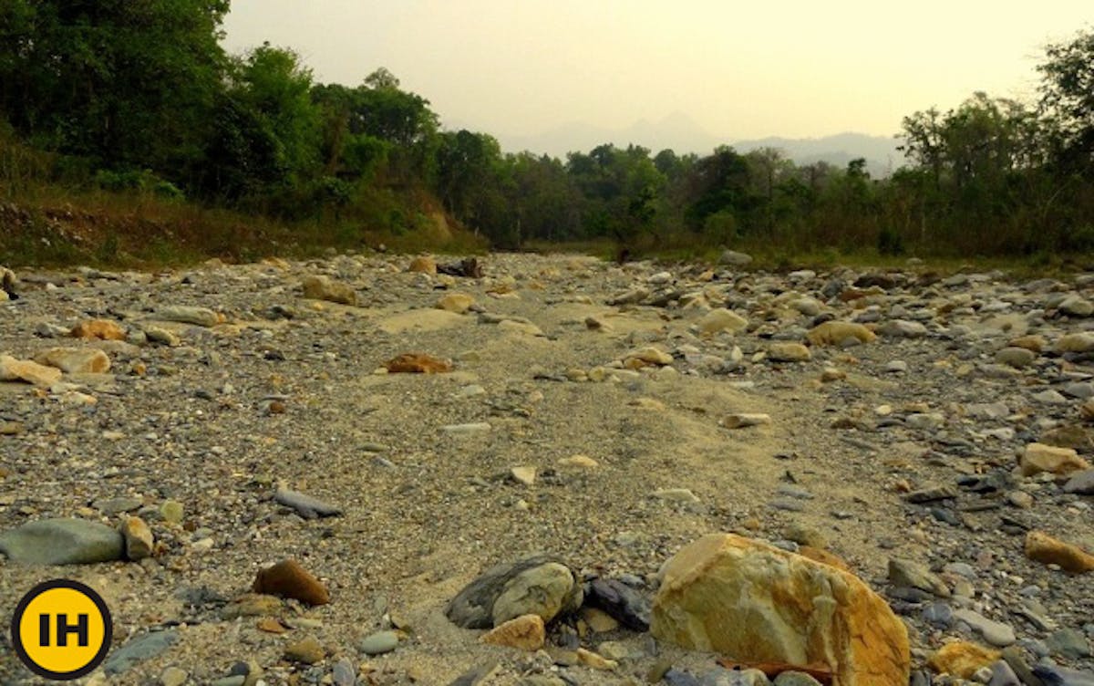 Passing Bala Jhora River basin