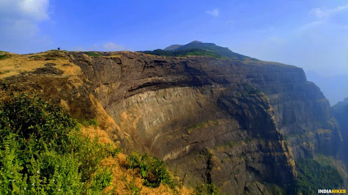 View from Konkan Kada, Harishchandragad, Sahyadri treks, Treks in Maharashtra, Western ghats treks, Treks near Mumbai, Treks near Pune