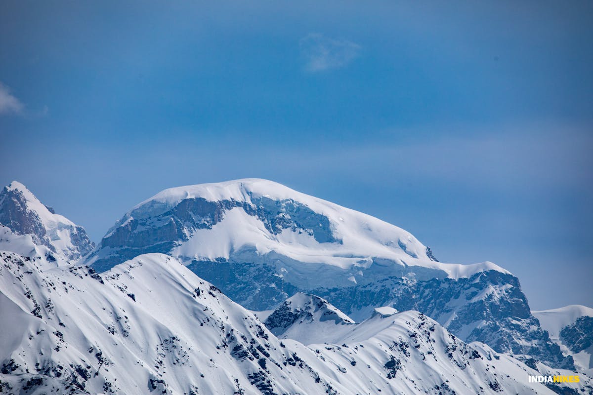 Chandrakhani Pass trek, ridge, snow, pass, mountain views