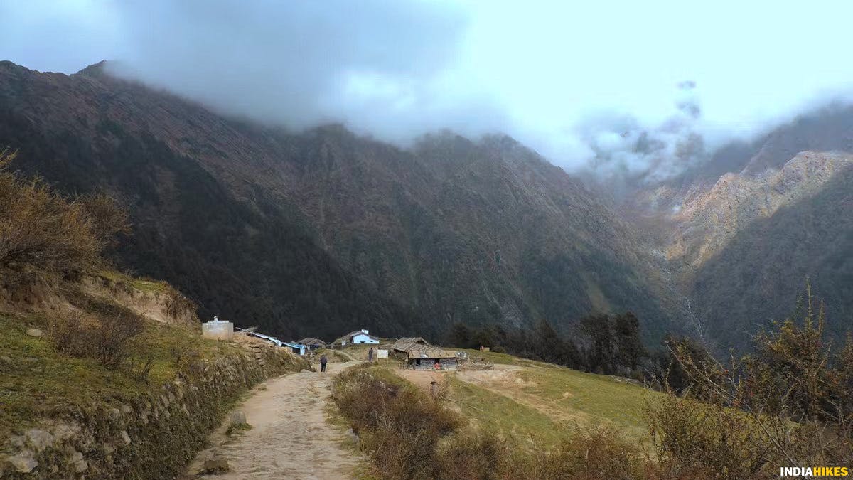 View, madmaheshwar trek, buda madmaheshwar trek, treks in Uttarakhand, Uttarakhand treks, Indiahikes, madhya maheshwar temple