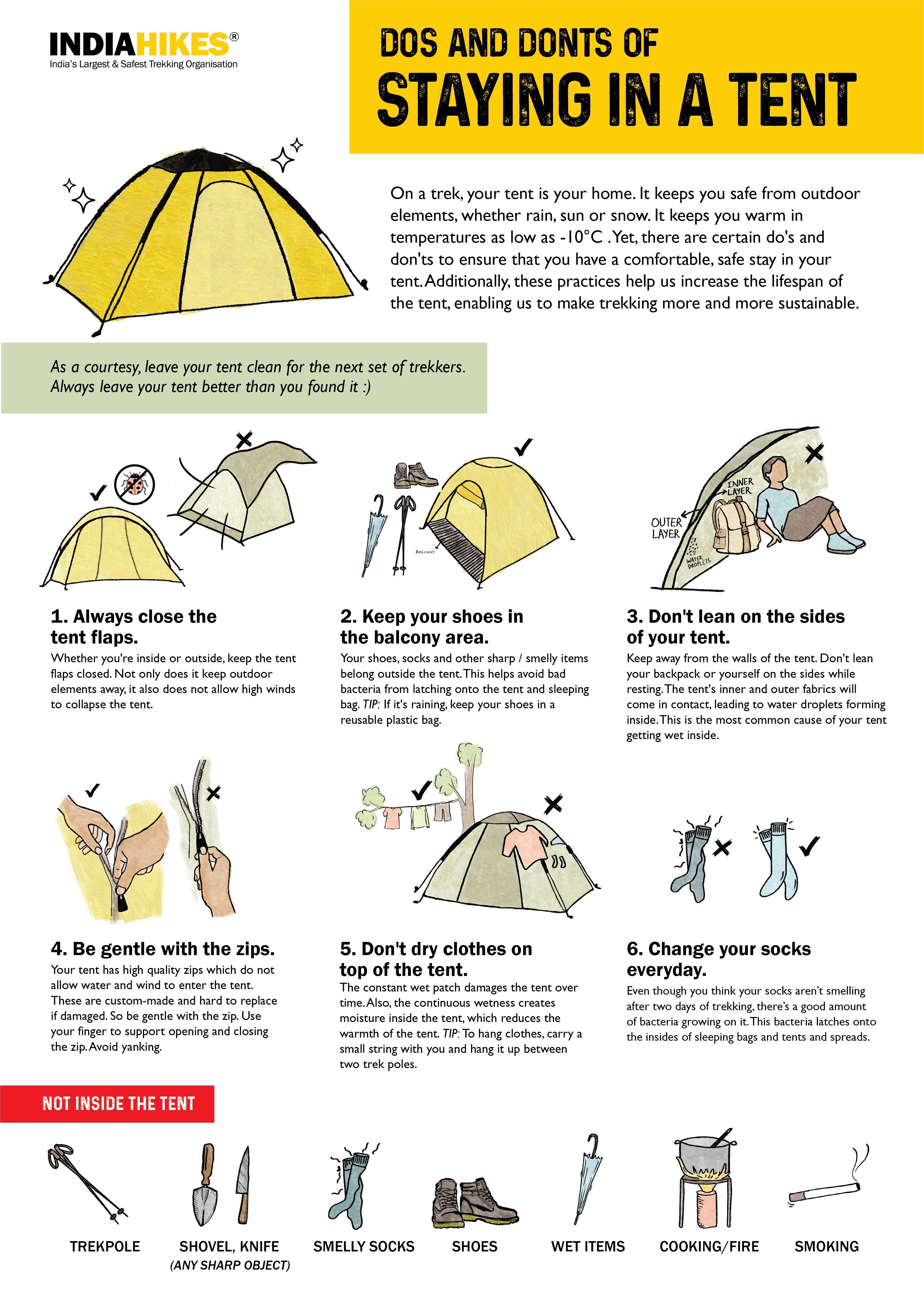 7 Rules Of Tent Etiquette That Make You A Great Tent Mate