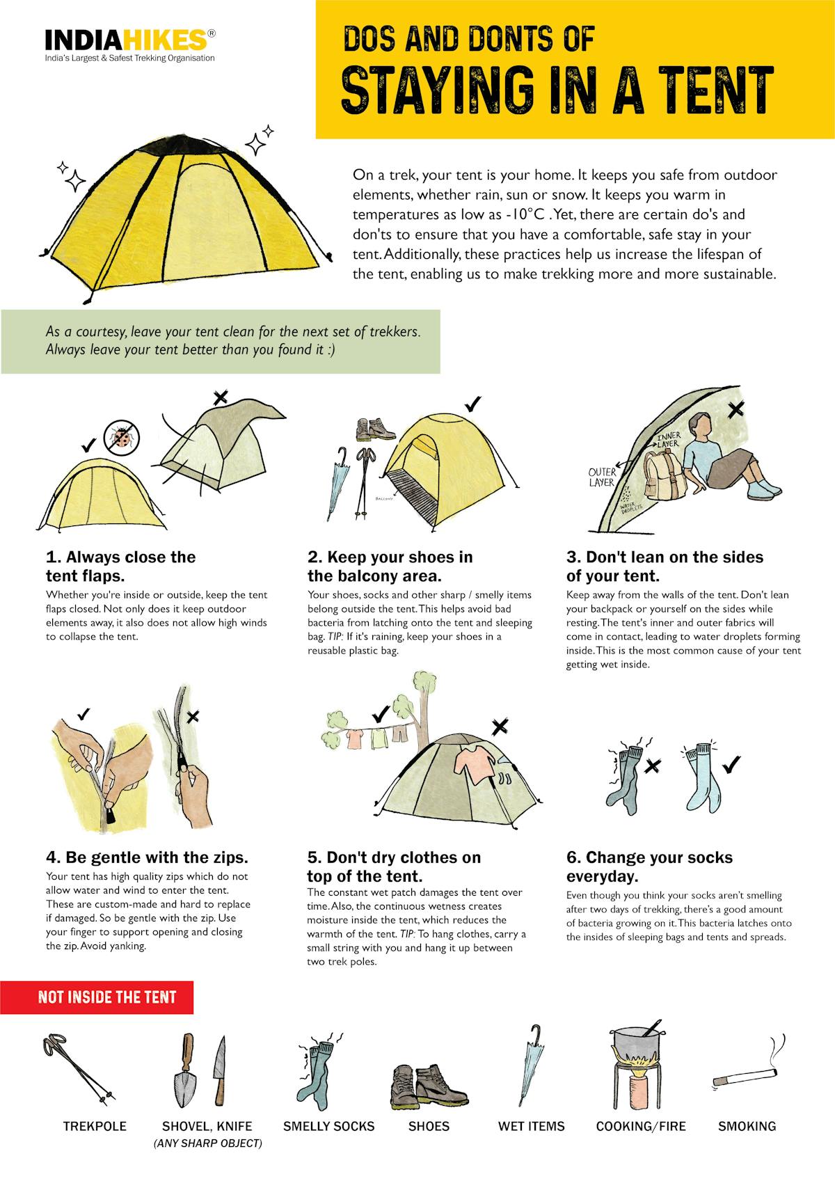 7 Rules Of Tent Etiquette That Make You A Great Tent Mate