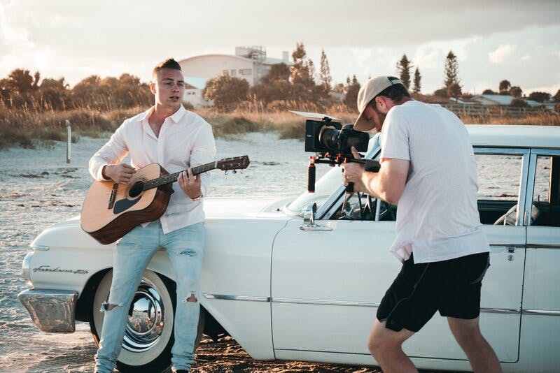Camera team, cinematography as an art form, techniques, composition, lighting, blocking, rehearsing, tweaking, shooting scenes, and organising shots.