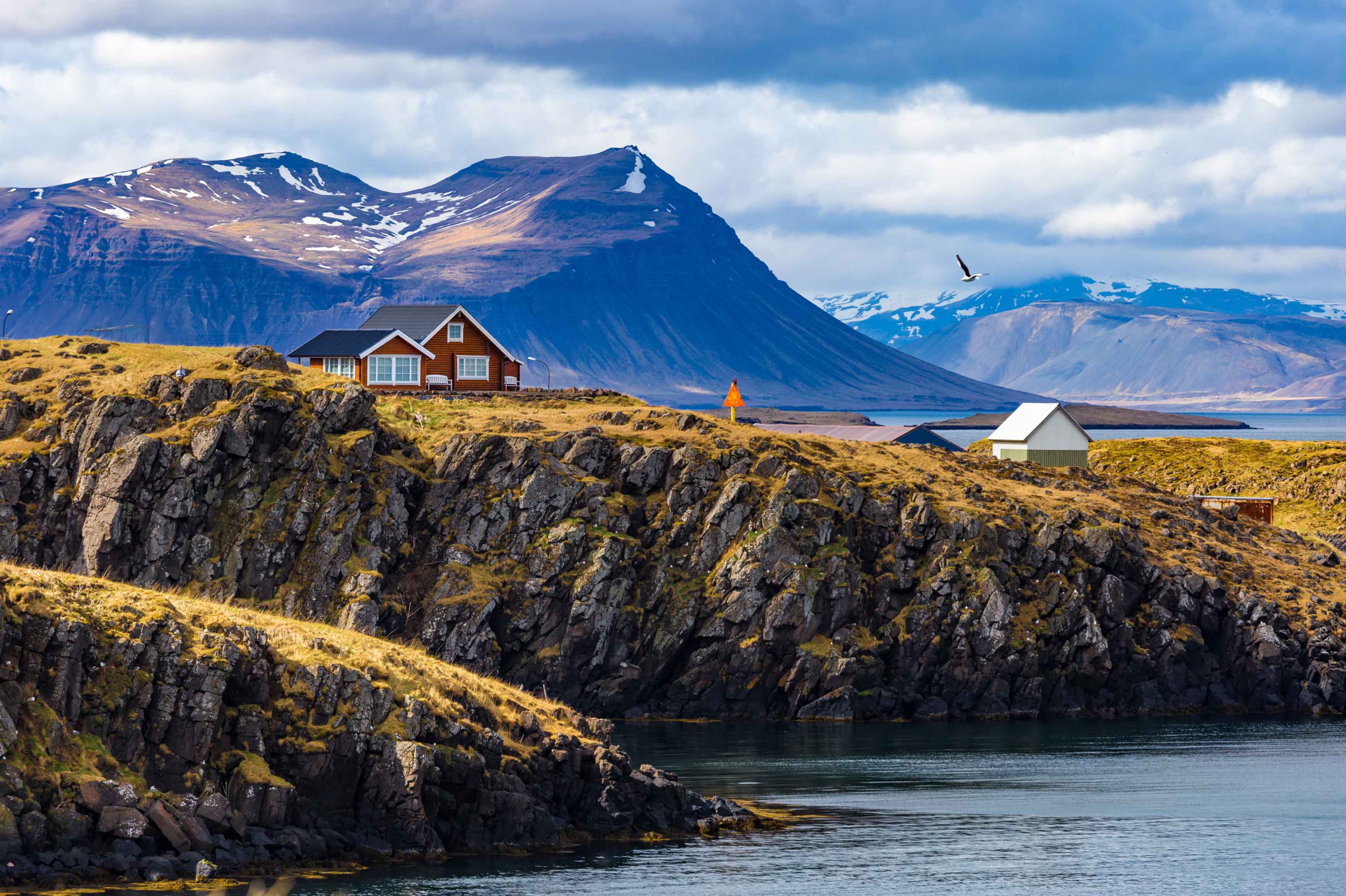 Reykjavik's Coastline, Lakes, and Rivers