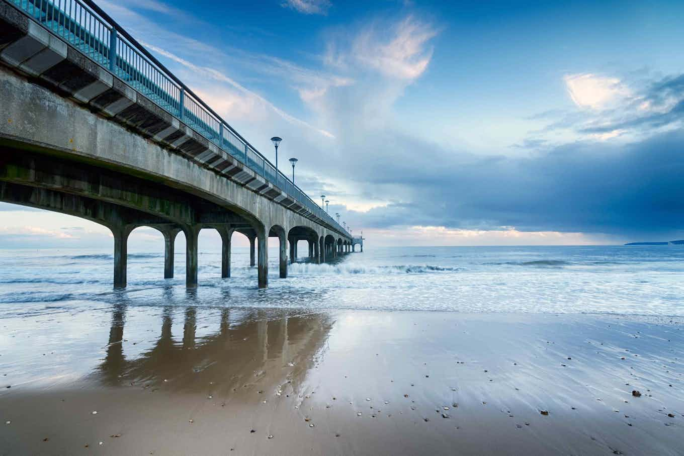 Bridge by the sea