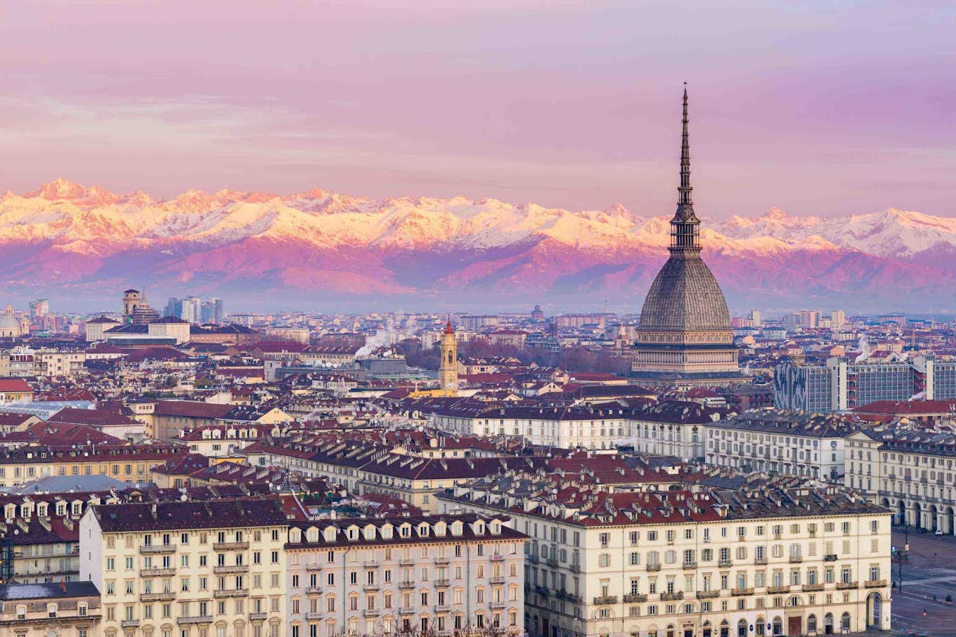Bellissimo paesaggio di Torino