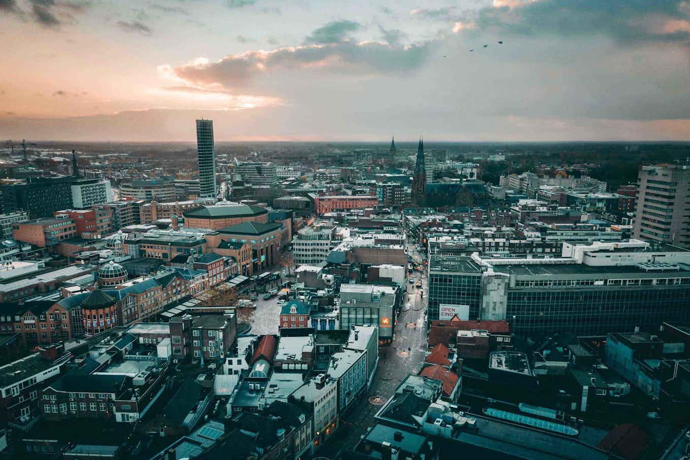 Hemel uitzicht op Eindhoven