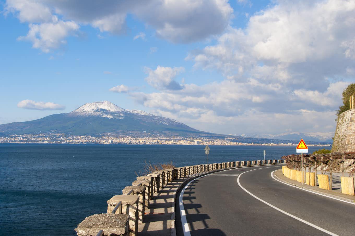 View of the Vesuvio