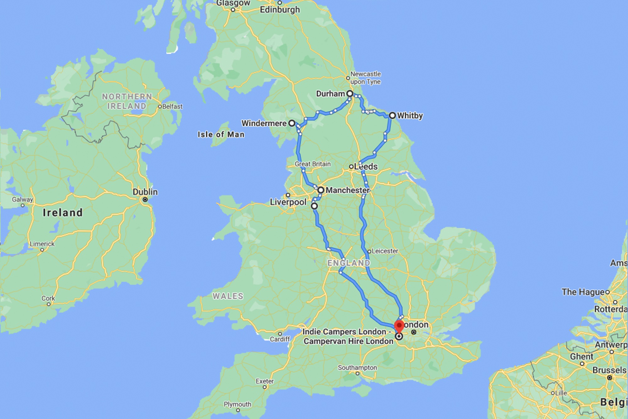 Map Of Lakes Near Me London To Lake District Road Trip: The Best Around Manchester