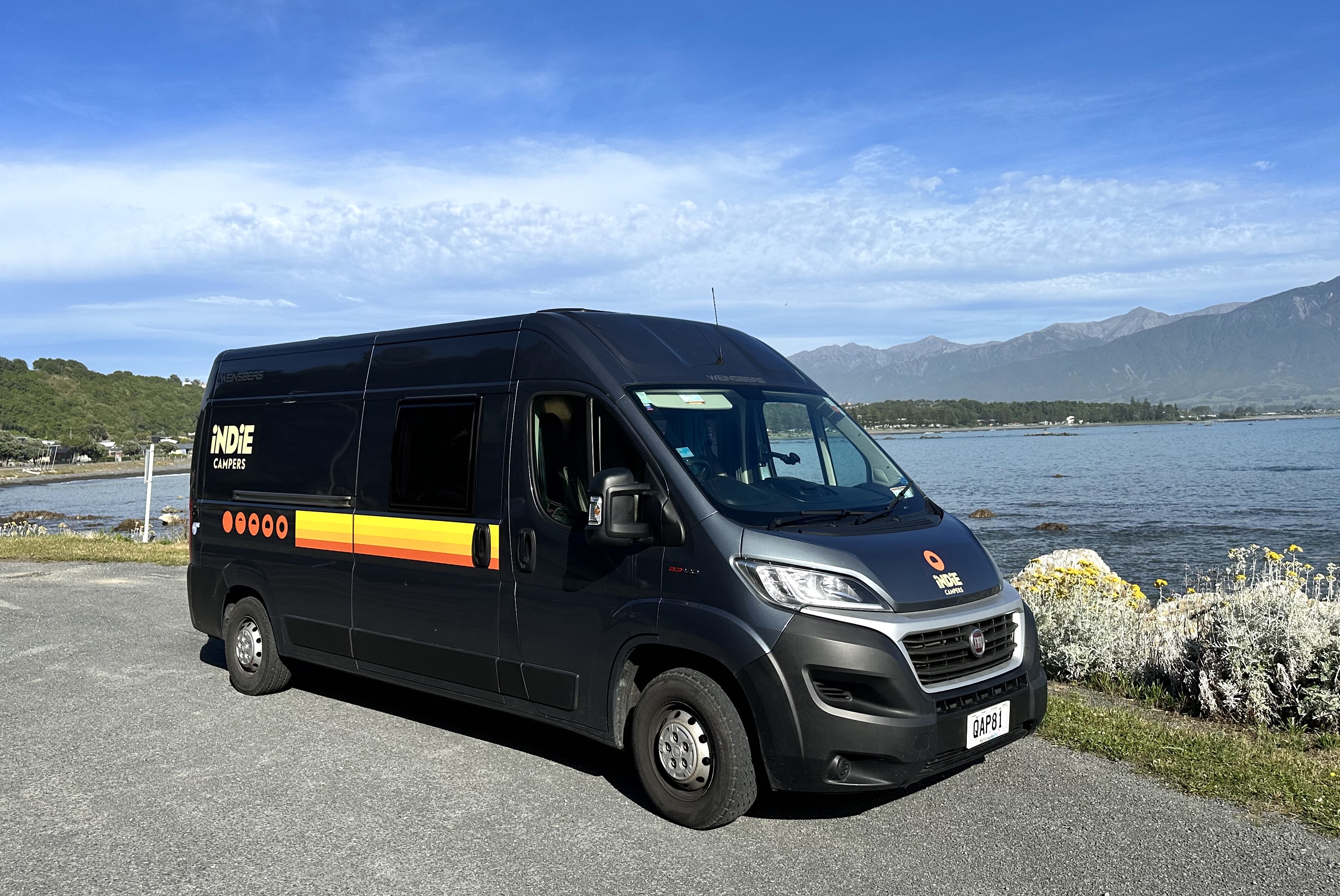 Odyssey Model Camper van rental in New Zealand Indie Campers