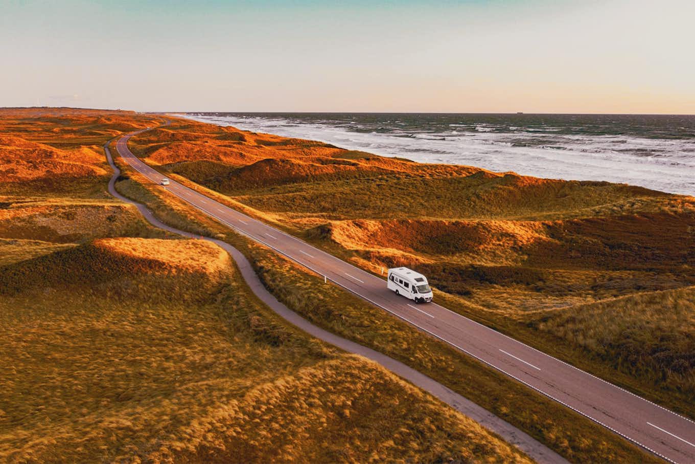 Seaside Road in Denmark