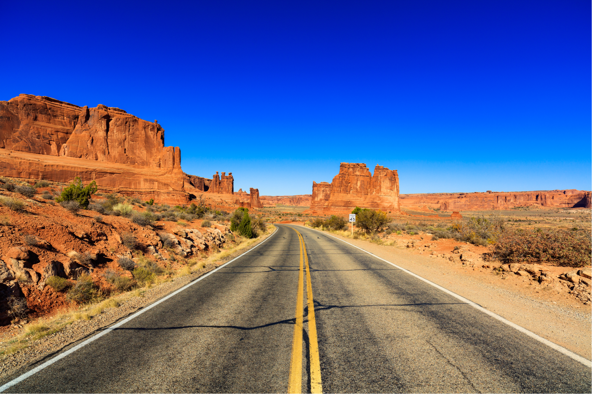 Stop One: Explore the contrasts of Arches National Park