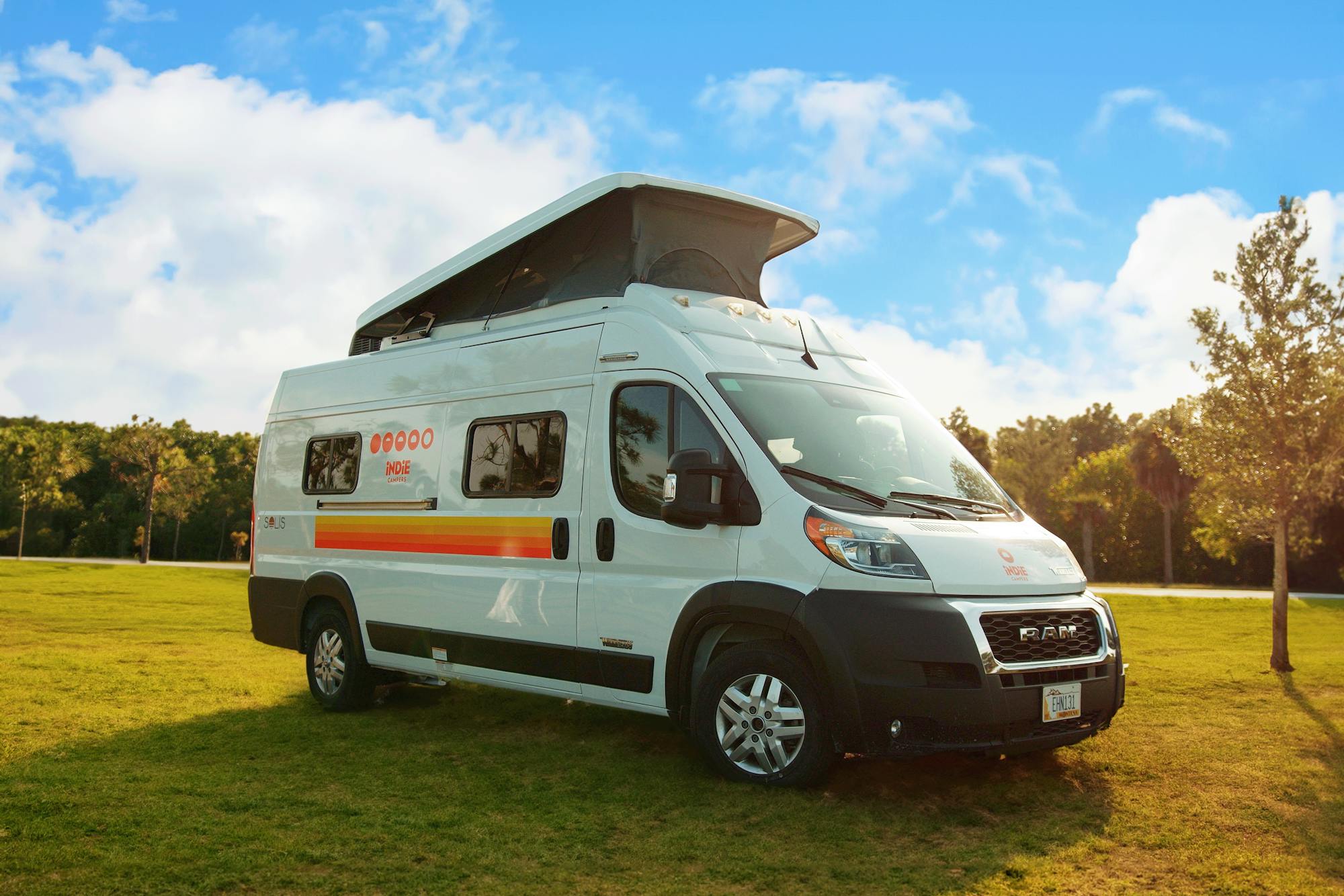 Solis Air Model Camper van rental in USA Indie Campers