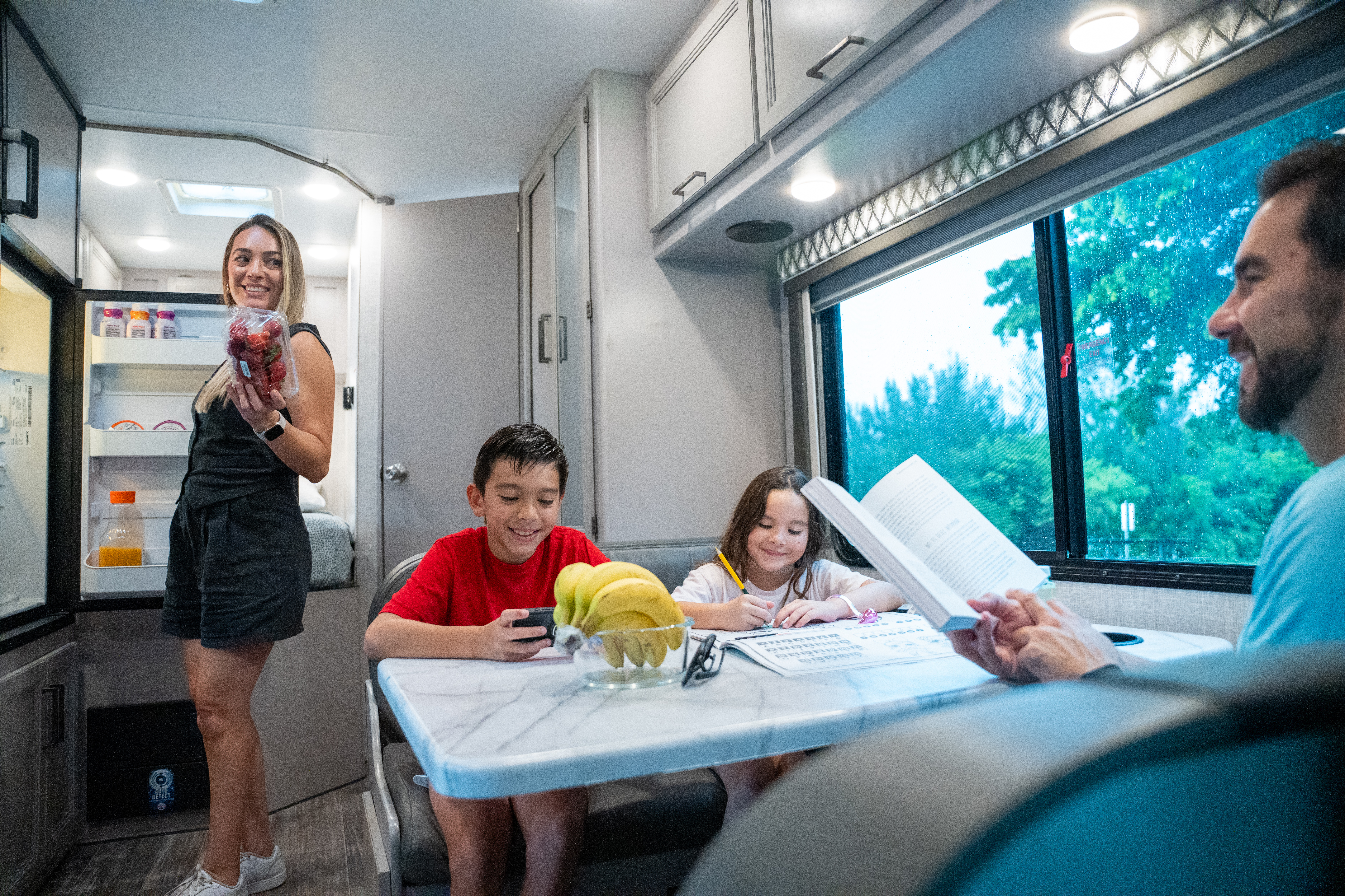 Campervan hire in Boston