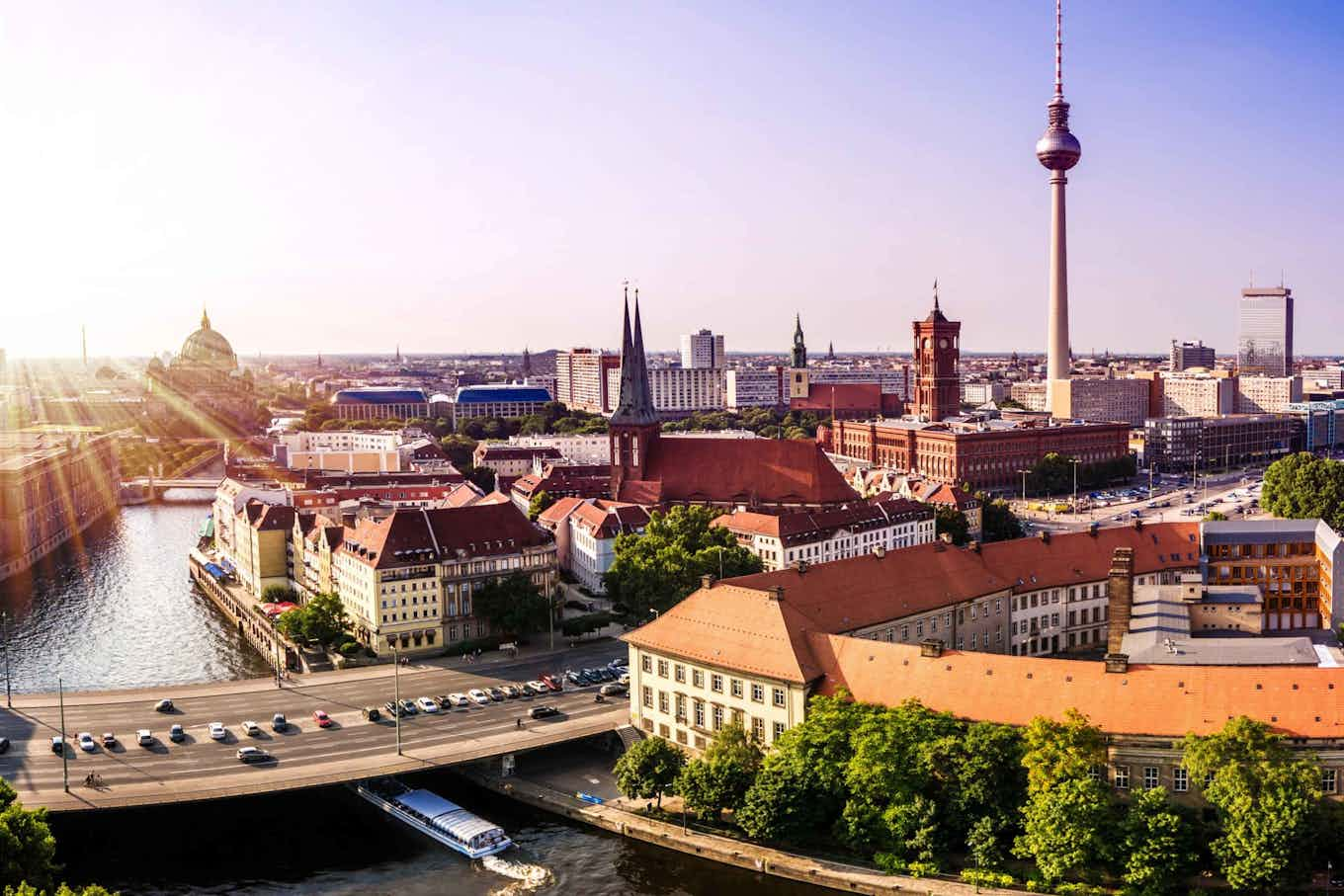 Top view of Brandenburg