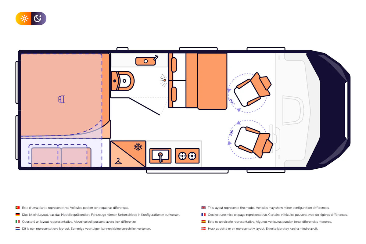 Active Bunk NZ Floor Plan
