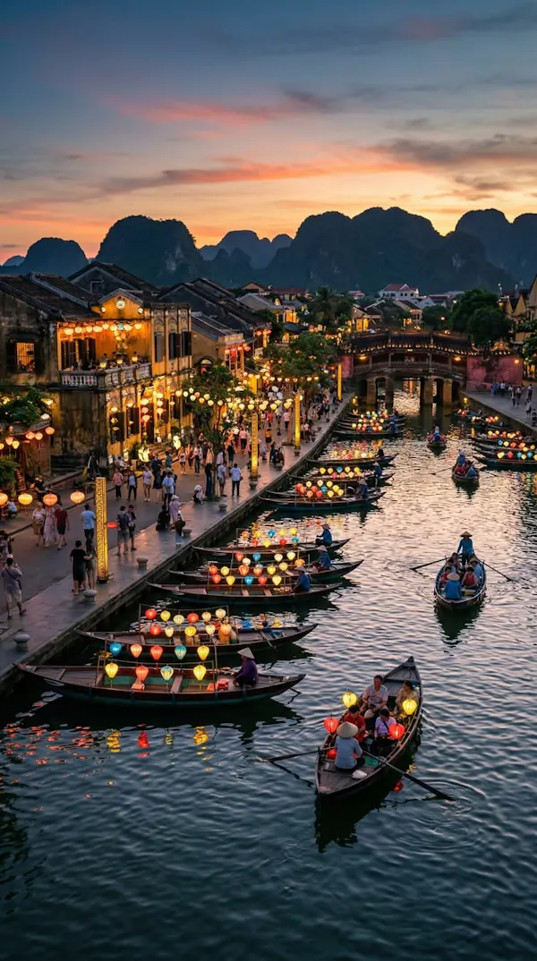 Hin gullfallega Hoi An