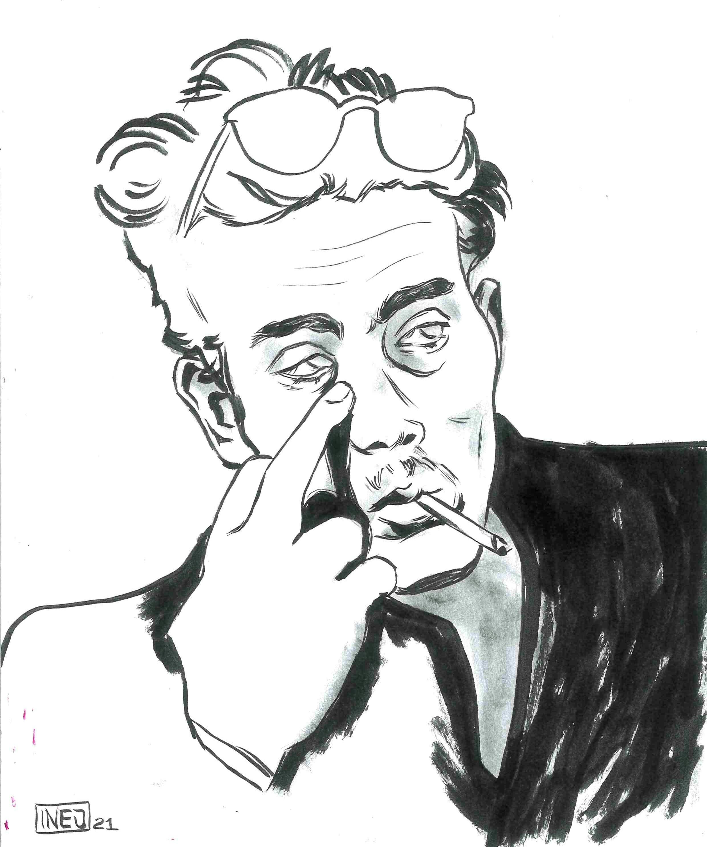 Portrait of James Dean (2021)