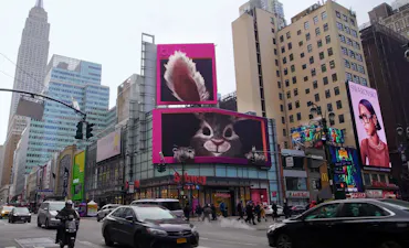 TUBI 3D Billboard Inertia