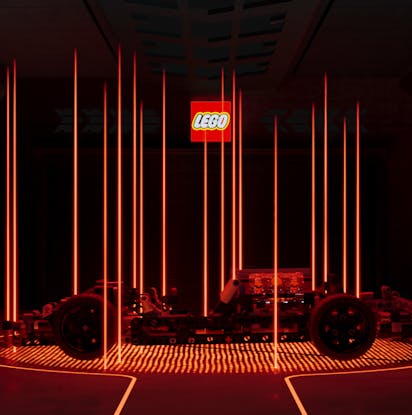 Lego work by Inertia