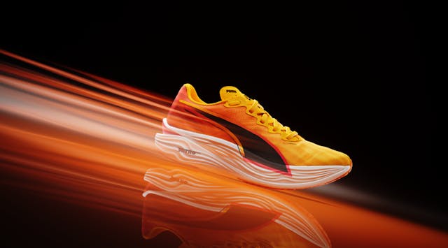 The Future of Fast Puma Running Shoes by Inertia Studios