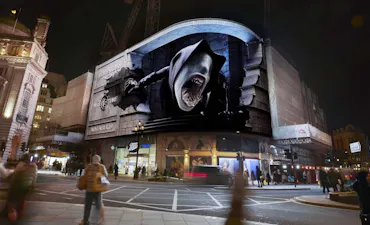 The wheel of time global 3D anamorphic