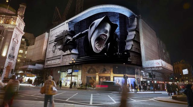 The wheel of time global 3D anamorphic