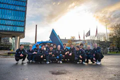 TU/Ecomotive Eindhoven teamfoto