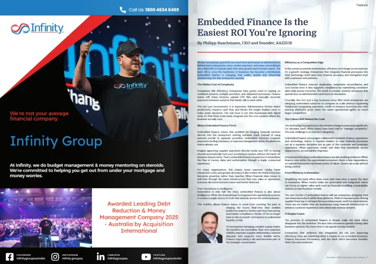 Embedded Finance Is the Easiest ROI You’re Ignoring