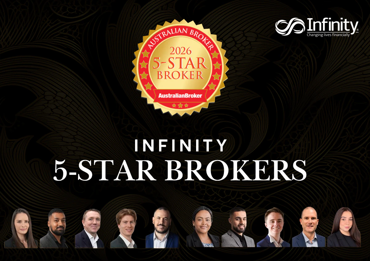 10 Infinity Brokers Recognised as Australia's 2026 5 Star Brokers