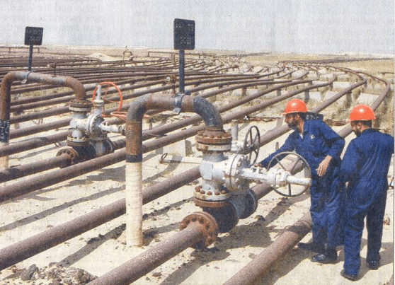 men working on piplines