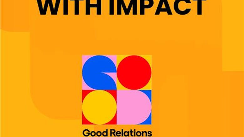 Influence with impact on a yellow background