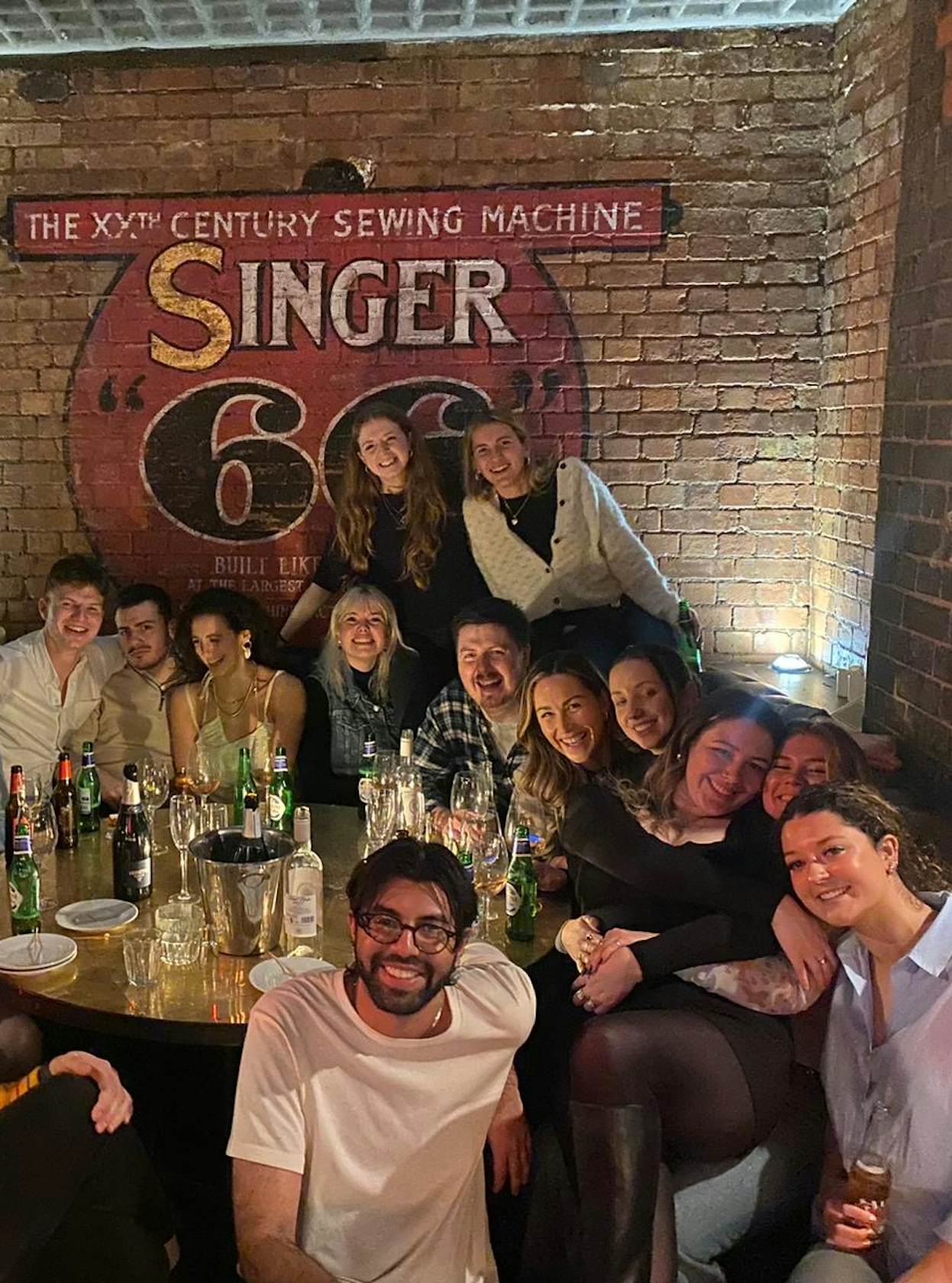 Ingenuity team at socials after a hard day's work