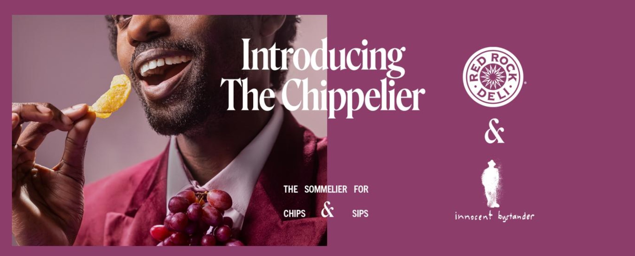 Red Rock Deli x Innocent Bystander Chips and Sips