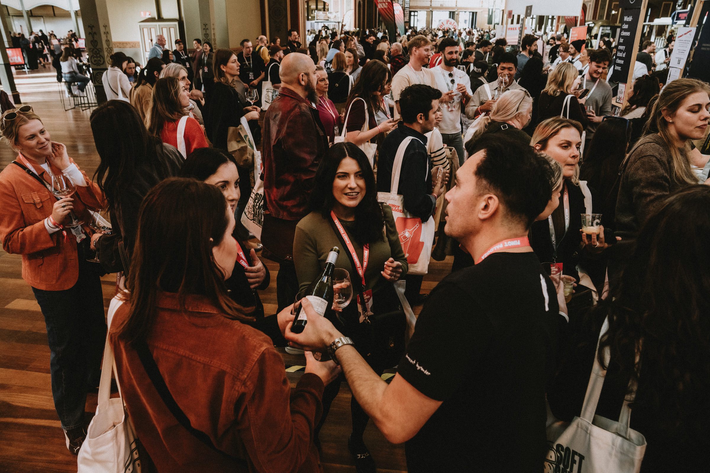 Partying at Pinot Palooza